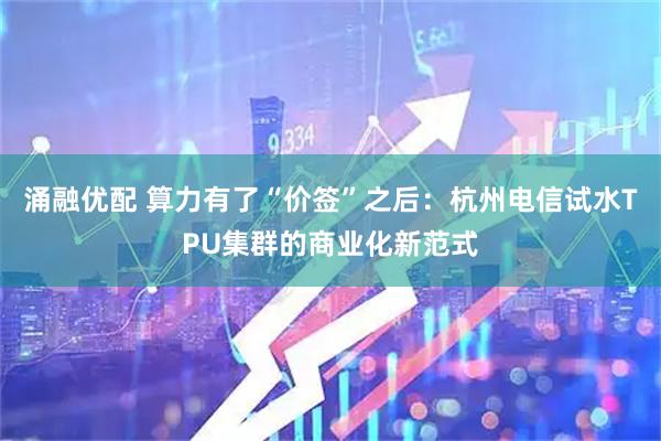 涌融优配 算力有了“价签”之后：杭州电信试水TPU集群的商业化新范式